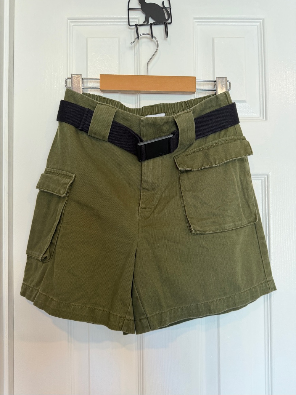 Aritzia TNA 3” belted cargo short
